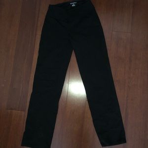Black bootcut shaping leggings